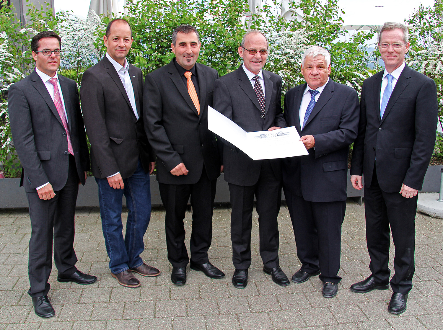 Stiftungsrat und Dr. Rolf Etter